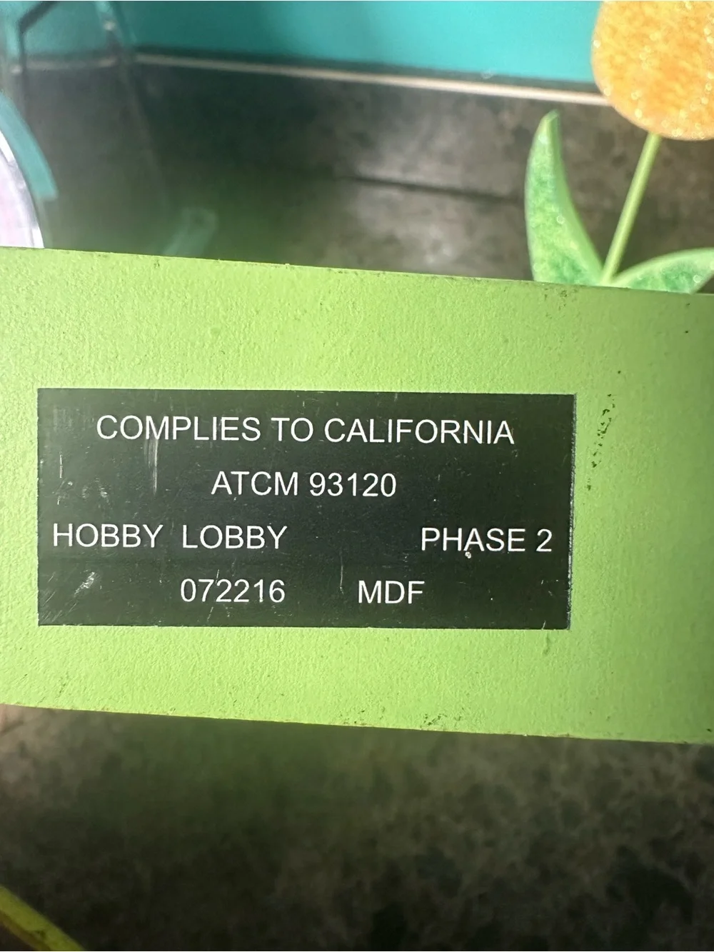 Hobby Lobby set wooden